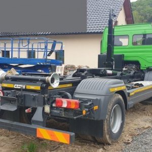 foto málo jetý 16t MB kontejner hák nosič Atego Mercedes 1530