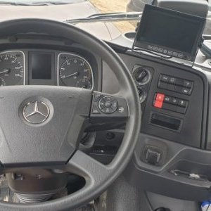 foto málo jetý 16t MB kontejner hák nosič Atego Mercedes 1530