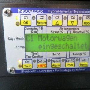foto 16t mrazící 7.4m frigo 18palet MB izotherm chlaďák