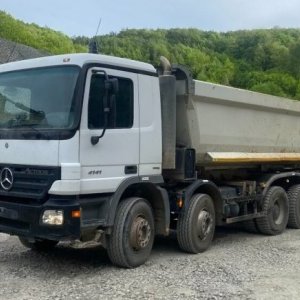 foto 41t dumper 8x4 MB Actros 4141 sklápěč Mercedes