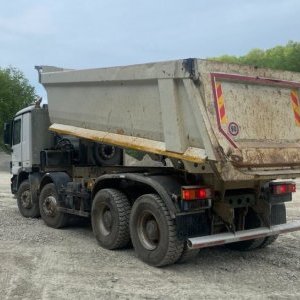 foto 41t dumper 8x4 MB Actros 4141 sklápěč Mercedes