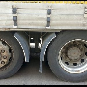 foto 44t/15.6m low jumbo MB 6x2+ Panav 18t přívěs tandem Mercedes Actros 2542