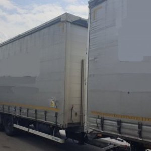 foto 44t/15.6m low jumbo MB 6x2+ Panav 18t přívěs tandem Mercedes Actros 2542