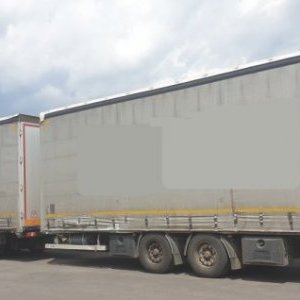 foto 44t/15.6m low jumbo MB 6x2+ Panav 18t přívěs tandem Mercedes Actros 2542