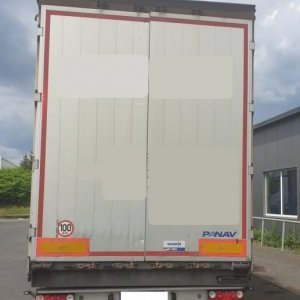 foto 44t/15.6m low jumbo MB 6x2+ Panav 18t přívěs tandem Mercedes Actros 2542