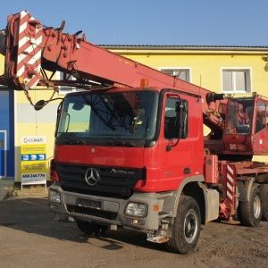 foto AD20 autojeřáb 6x4 MB EUR4 AD20.2 Mercedes 3332