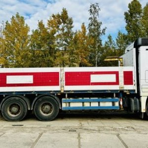 foto Eur5 valník 6x4 MB + HIAB 288