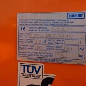 foto sypač Unimog U300 zimní údržba