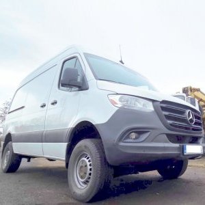 foto 4x4 V6! MB Sprinter Cargo automat TZ 3.0D 2500 van Mercedes dodávka offroad