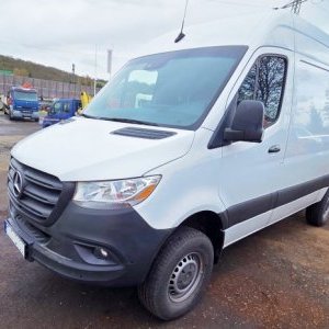 foto 4x4 V6! MB Sprinter Cargo automat TZ 3.0D 2500 van Mercedes dodávka offroad