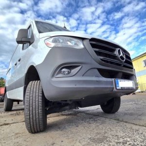 foto 4x4 V6! MB Sprinter Cargo automat TZ 3.0D 2500 van Mercedes dodávka offroad