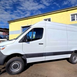 foto 4x4 V6! MB Sprinter Cargo automat TZ 3.0D 2500 van Mercedes dodávka offroad