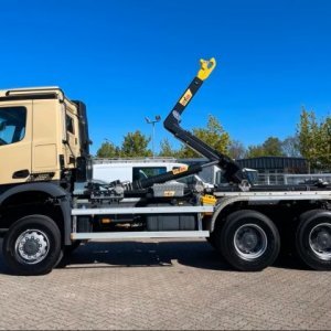 foto 6x6 kontejner Eur6 ZÁNOVNÍ MB Arocs