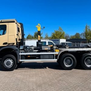 foto 6x6 kontejner Eur6 ZÁNOVNÍ MB Arocs