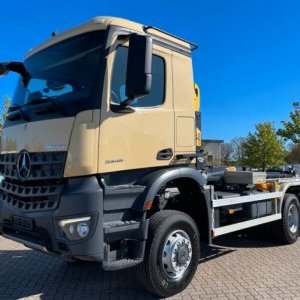 foto 6x6 kontejner Eur6 ZÁNOVNÍ MB Arocs