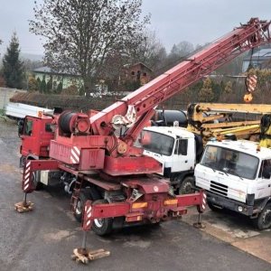foto AD20 autojeřáb 6x4 MB EUR4 AD20.2 Mercedes 3332