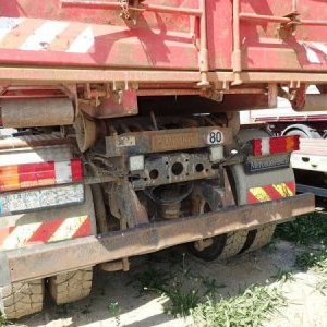 foto 6x6 hák MB 3336 Actros Mercedes kontejner